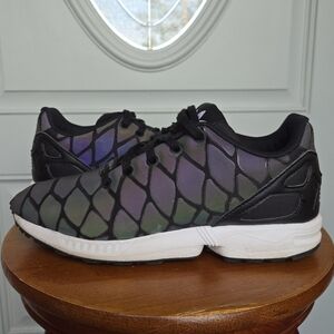 Adidas Torsion ZX Flux Reflective Holographic Sneakers